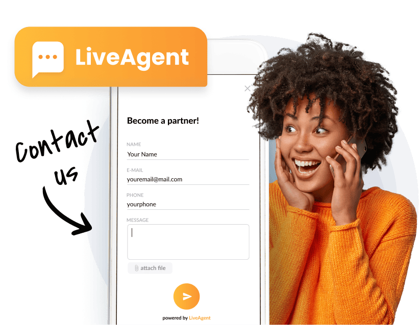 Partner With LiveAgent Contact Form