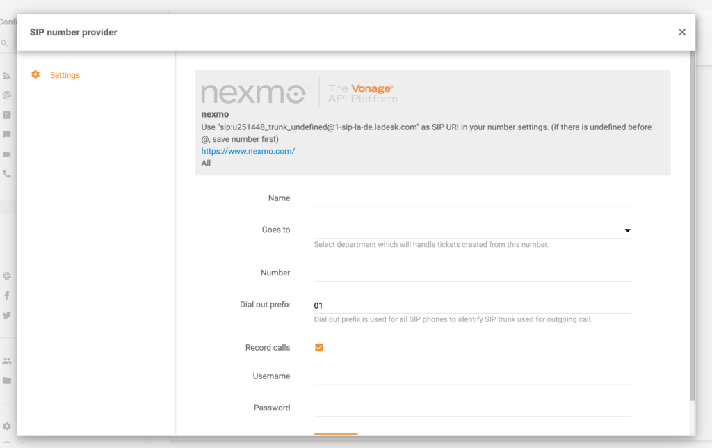 Nexmo-in-LiveAgent