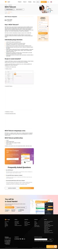 Jūsu MCN Telecom VoIP numuru tagad var ērti integrēt LiveAgent zvanu centrā, izpildot šīs vienkāršās darbības.