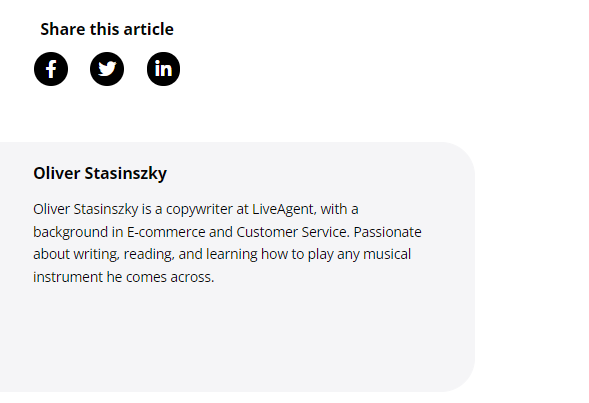 Autora īsās biogrāfijas piemērs