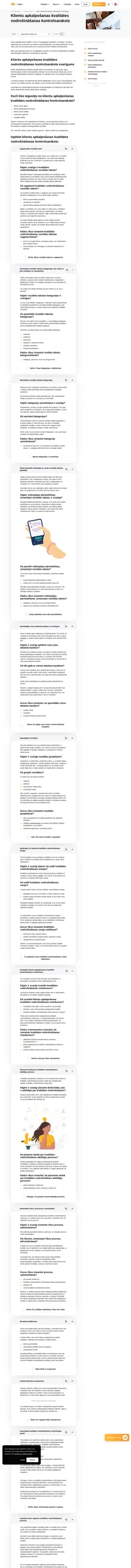 Vai vēlaties saglabāt klientu apkalpošanas kvalitāti visaugstākajā līmenī? Mūsu klientu apkalpošanas kvalitātes nodrošināšanas kontrolsaraksts var jums tajā palīdzēt!