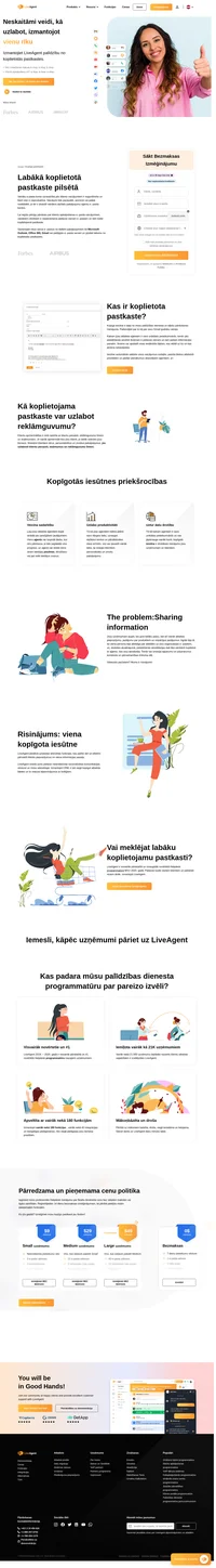 LiveAgent piedāvā uzlabotas iebūvētas funkcijas, kas palīdz ātri un efektīvi pārvaldīt klientu pieprasījumus no vienas koplietotas pastkastes.
