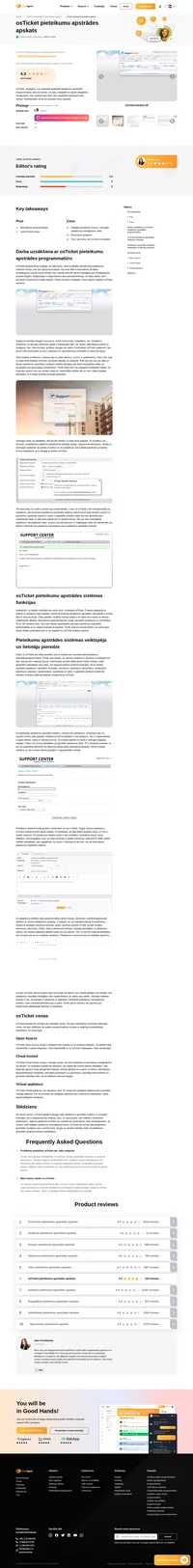 Vai apsverat osTicket jūsu pieteikumu apstrādes vajadzībām? Aplūkojiet mūsu apskatu un noskaidrojiet, kā tam veicās mūsu vispārējo testu laikā.