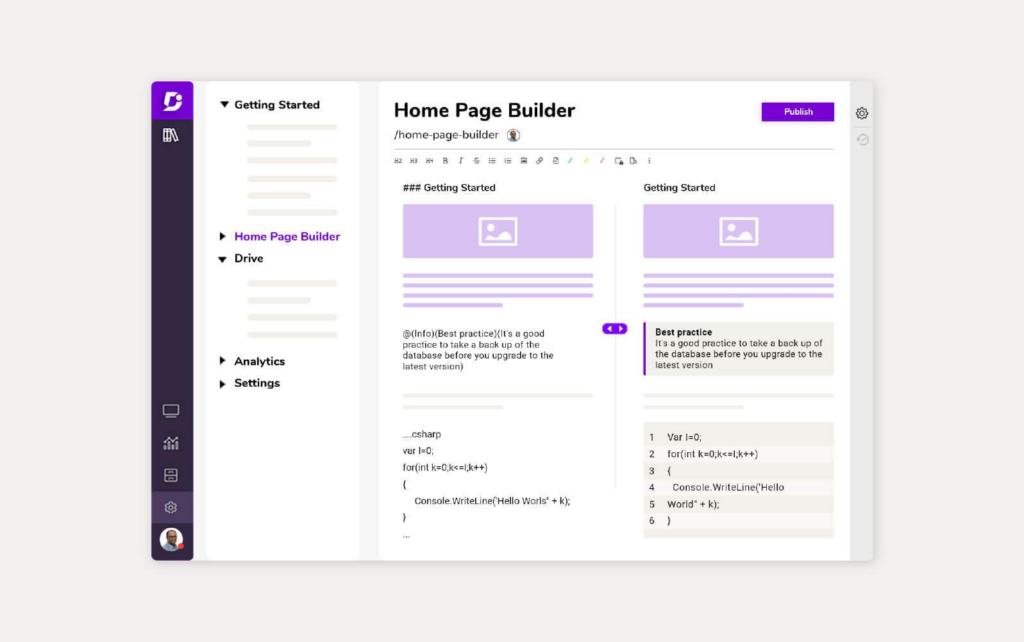 Document360 programmatūra, kas nodrošina zināšanu bāzes risinājumus