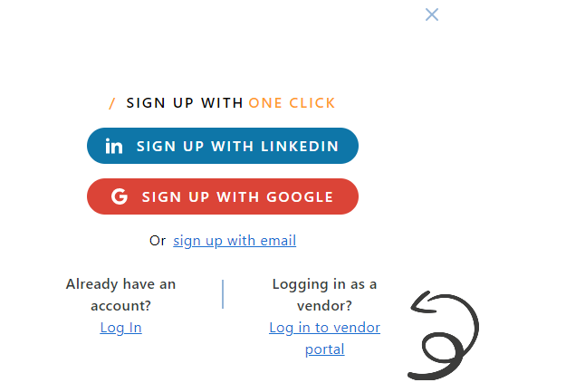 Capterra pieteikšanās iespējas