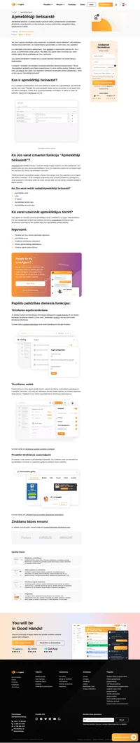 Izmantojot LiveAgent tiešsaistes apmeklētāju funkciju, ir viegli redzēt, kas pārlūko Jūsu vietni. Tā izseko ikvienu apmeklētāju vietnē un to, kuru lapu viņi aplūko.