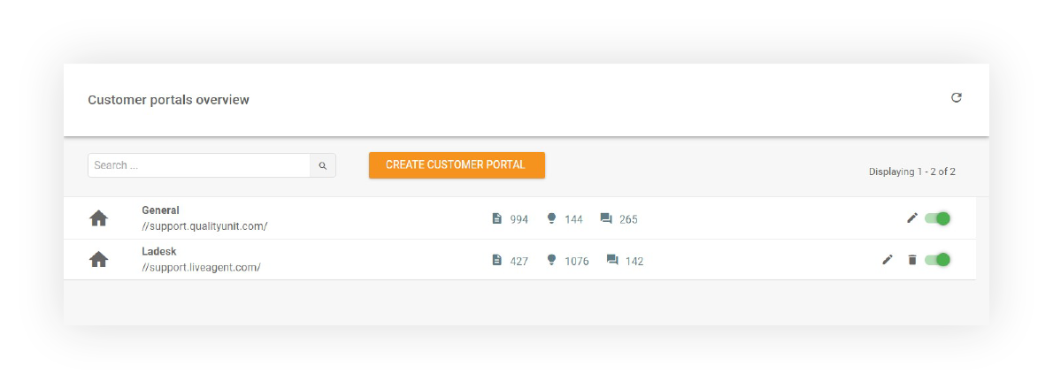 customer-portal-feature-Multi-knowledge-base-LiveAgent