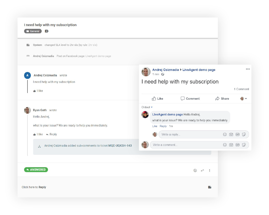 Facebook-funkcija-LiveAgent