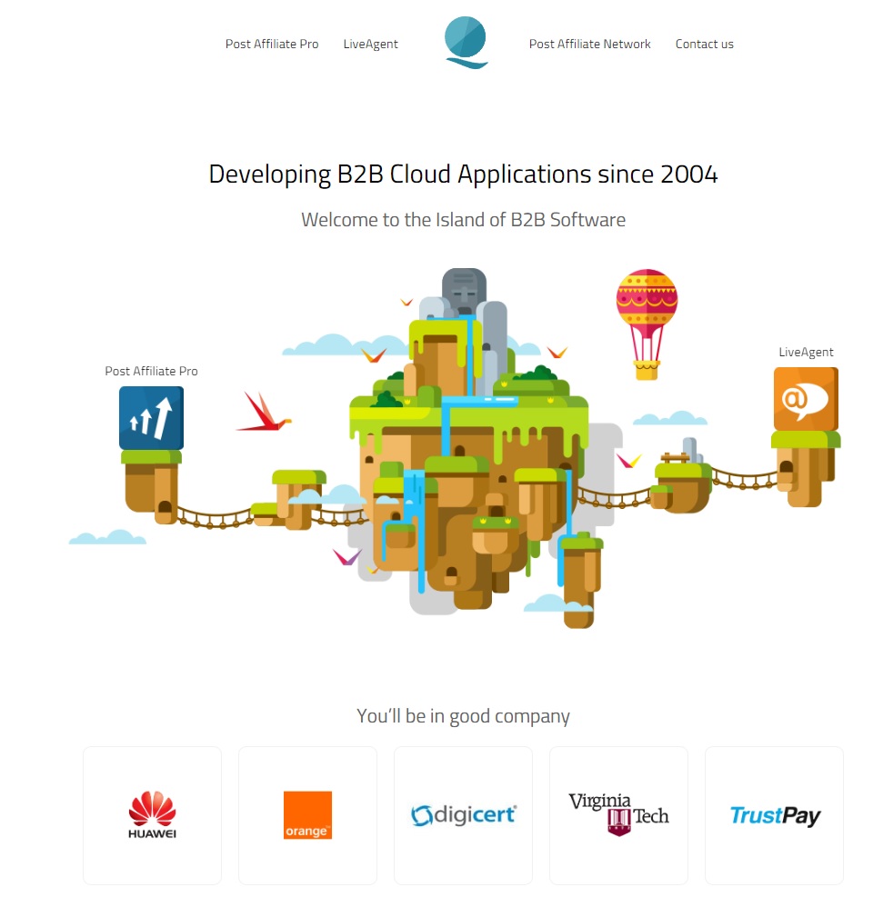 Quality Unit - LiveAgent un Post Affiliate Pro - Partneri