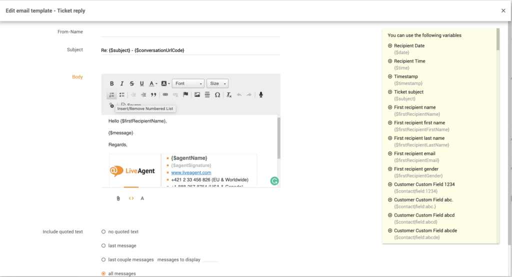 E-pasta sagatavju pielāgošana