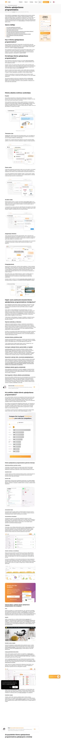 Visbiežāk izmantoto klientu apkalpošanas programmatūras platformu izvēle. Izvēlieties ideālo un paceliet savu klientu apkalpošanu jaunā līmenī.