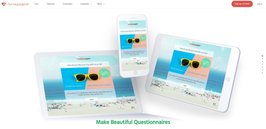 Survey Legend Mājaslapa