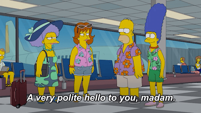 ļoti pieklājīgs sveiciens jums, kundze